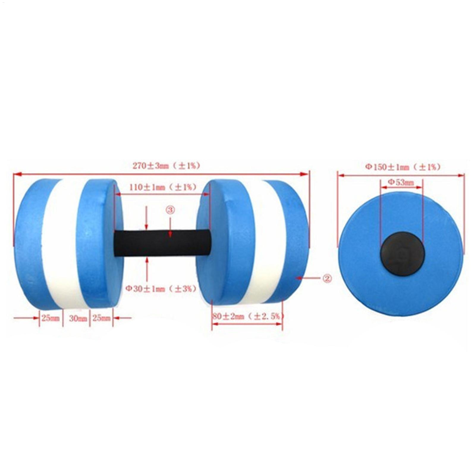 Aquatic Sports Types - 1/2pcs EVA 워터 덤벨 풀 운동