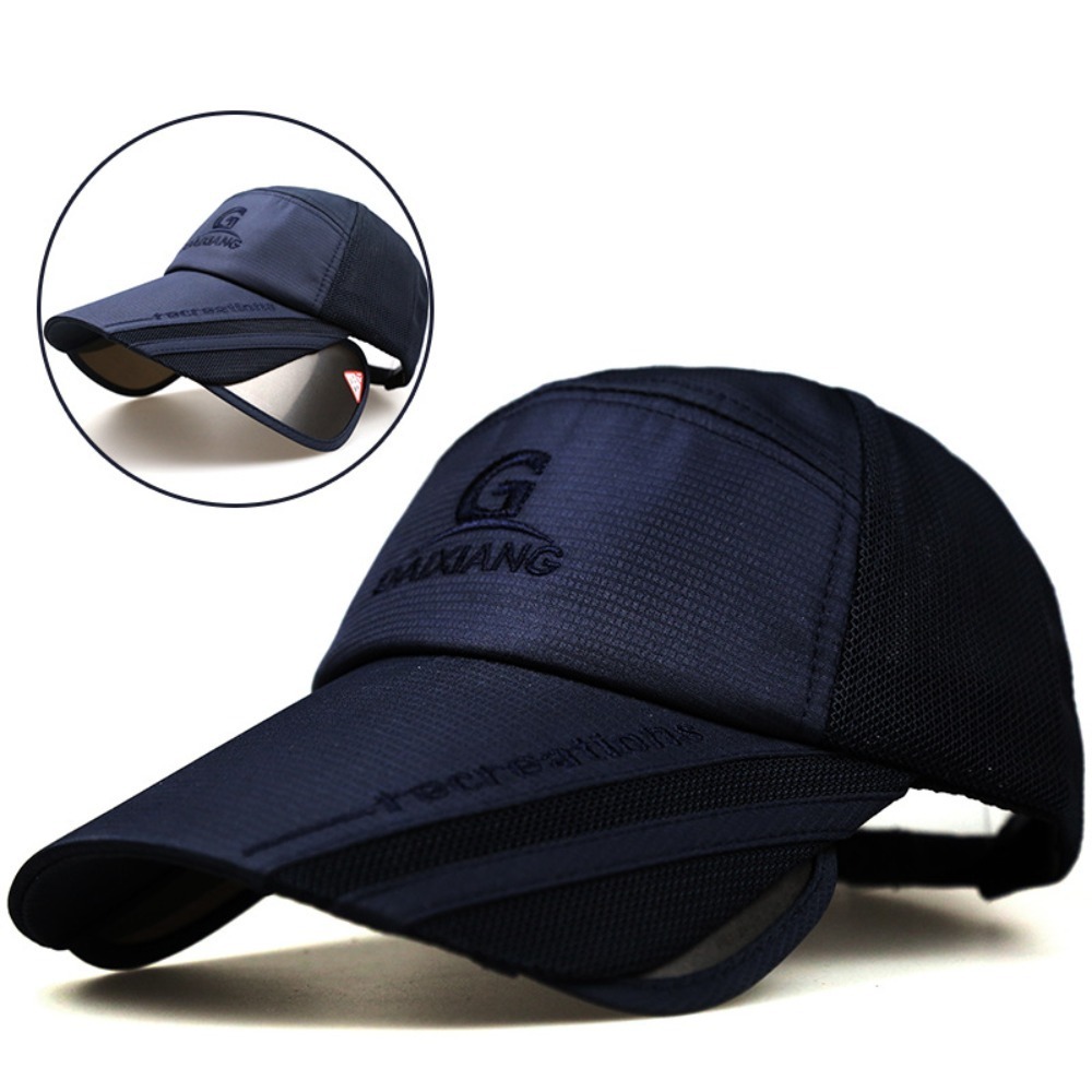 Aquatic Sports Hat - 메쉬 통기성 신축성 넓은 챙 모자