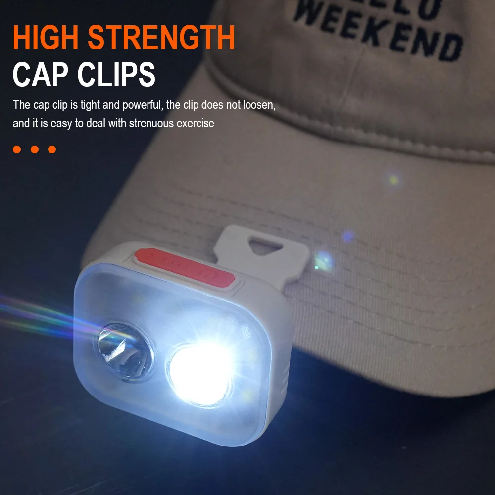 BORUiT 300LM 캡 클립 LED 헤드램프 USB - Aquatic Sports Hat 리뷰 및 가격